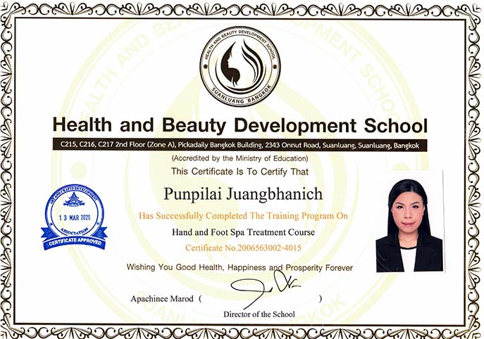 Hand/Foot Massage Diploma