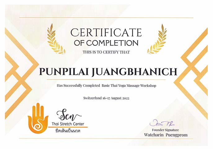 Thai Yoga Massage Diploma