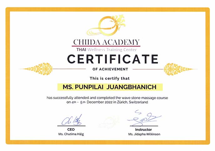 Wave Stone Massage Diploma