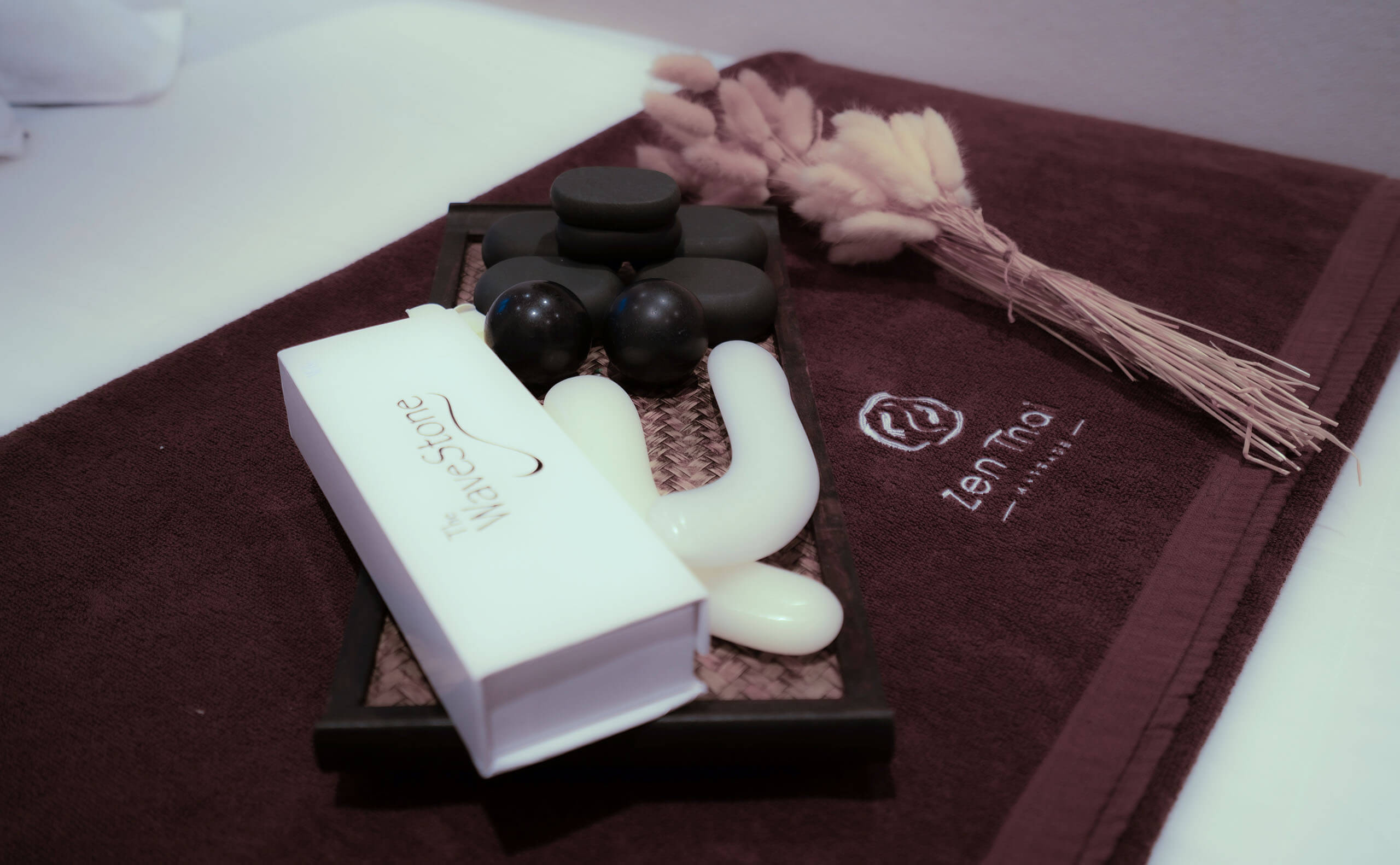 Thai Massage Utensils, Hot Stones and Wave Stones